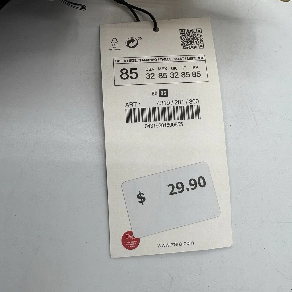 Zara new tags